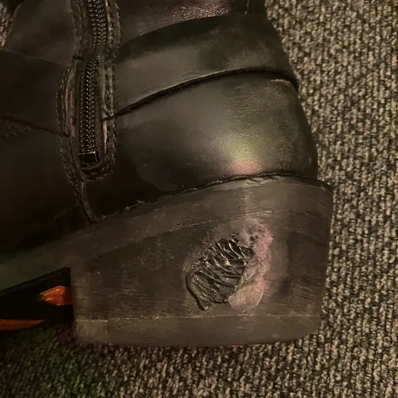Harley-davidson Hustin Waterproof Leather Riding Boots black men’s 10