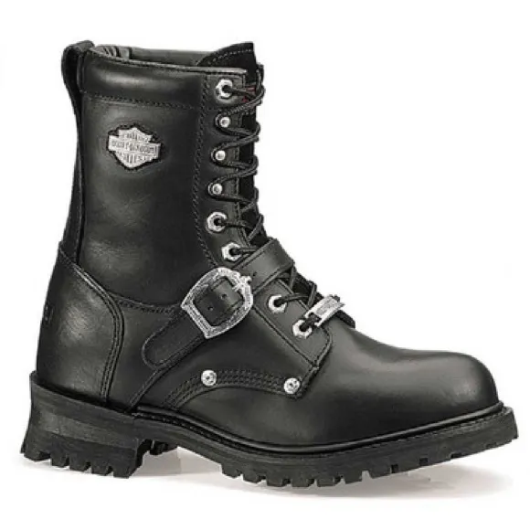 Harley-Davidson Men's Black Leather Boots