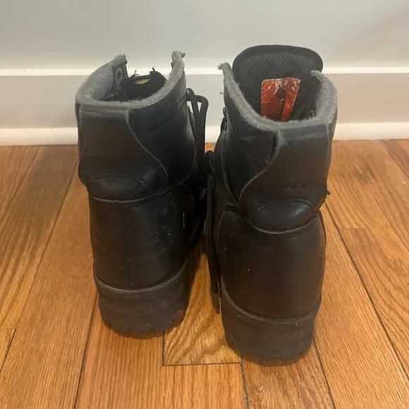 Harley-Davidson Men's Black Leather Boots
