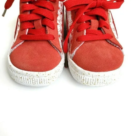 Hello Kitty Puma Sneakers -Exclusive! NEW 8 Red