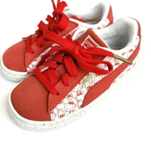 Hello Kitty Puma Sneakers -Exclusive! NEW 8 Red