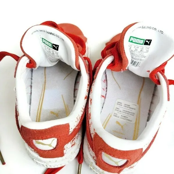 Hello Kitty Puma Sneakers -Exclusive! NEW 8 Red