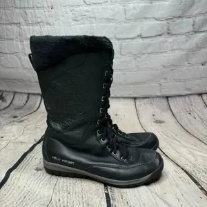 Helly Hansen Women’s Black Waterproof Winter Boots Women’s size 7.5
