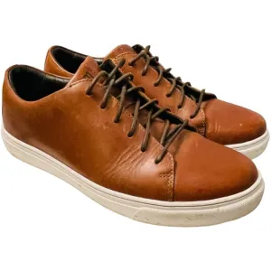 HELM The Xander Fashion Sneakers Brown Leather Shoes Size 10M