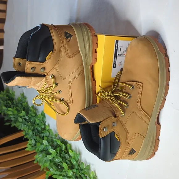 Herman Survivors boulder waterproof 6&quot; steel toe boots men's size 13 Wide