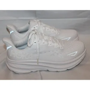 HOKA CLIFTON‎ 9 WOMEN'S WWH WHITE RUNNING SNEAKERS