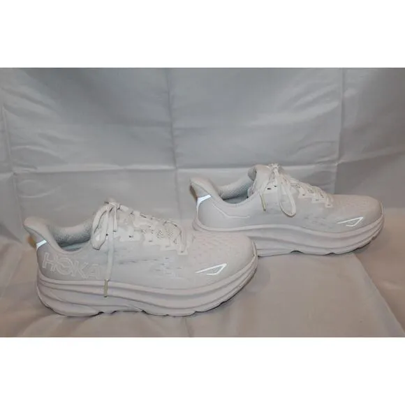 HOKA CLIFTON‎ 9 WOMEN'S WWH WHITE RUNNING SNEAKERS