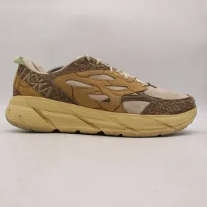 Hoka One One Clifton L Suede TP Men's 13 Oat Milk Pollen Sneakers 1150910/OLL