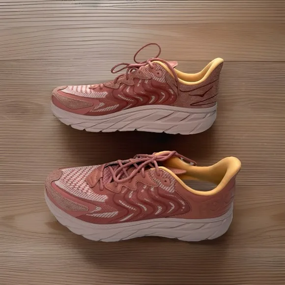 Hoka One One Clifton LS 1141550 EPWP Earth Peach Sneakers Men 14 Women 15 New