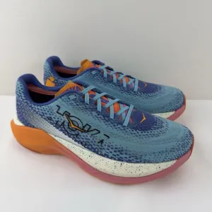 Hoka One One Ironman Mach X ABSSP Blue Orange Men's Size 10.5