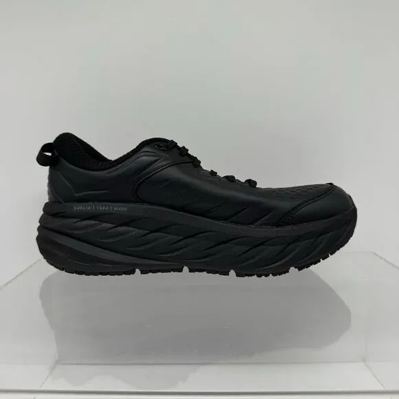 Hoka One One Mens Bondi SR 1110520 BBLC Black Running Shoes Sneakers Size 9