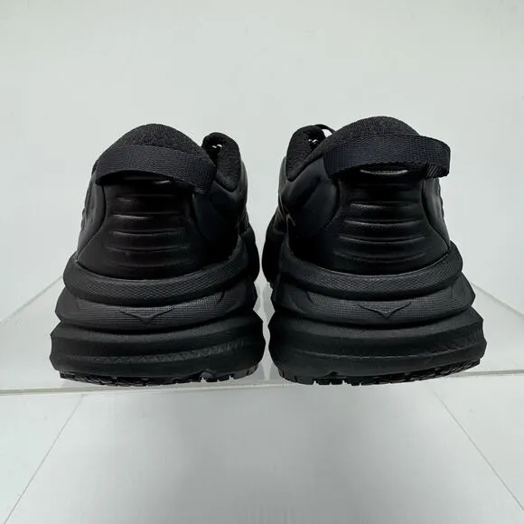 Hoka One One Mens Bondi SR 1110520 BBLC Black Running Shoes Sneakers Size 9