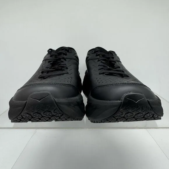 Hoka One One Mens Bondi SR 1110520 BBLC Black Running Shoes Sneakers Size 9