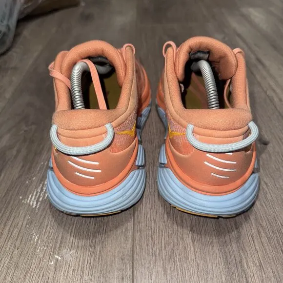 Hoka One One Womens Gaviota 4 1123201 Orange Running Shoes Sneakers Size 7