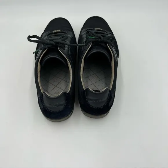 HUGO BOSS MIXED-MATERIAL TRAINERS WITH SUEDE AND FAUX LEATHER SNEAKERS