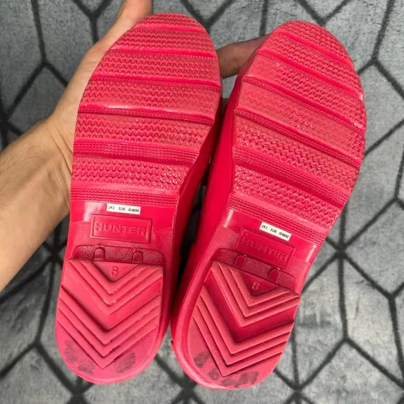 Hunter Boots Hot Pink Waterproof Rain Snow Boots