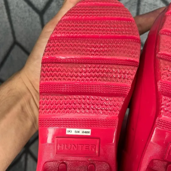 Hunter Boots Hot Pink Waterproof Rain Snow Boots