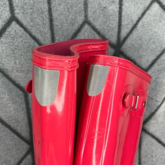 Hunter Boots Hot Pink Waterproof Rain Snow Boots