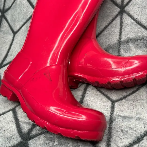Hunter Boots Hot Pink Waterproof Rain Snow Boots