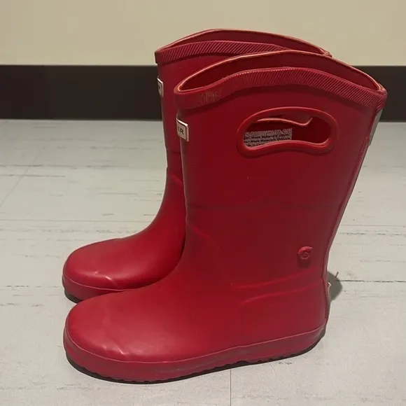 Hunter For Target Wellies Red Waterproof Rain Boots Size 3