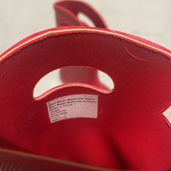 Hunter For Target Wellies Red Waterproof Rain Boots Size 3