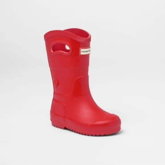 Hunter For Target Wellies Red Waterproof Rain Boots Size 3