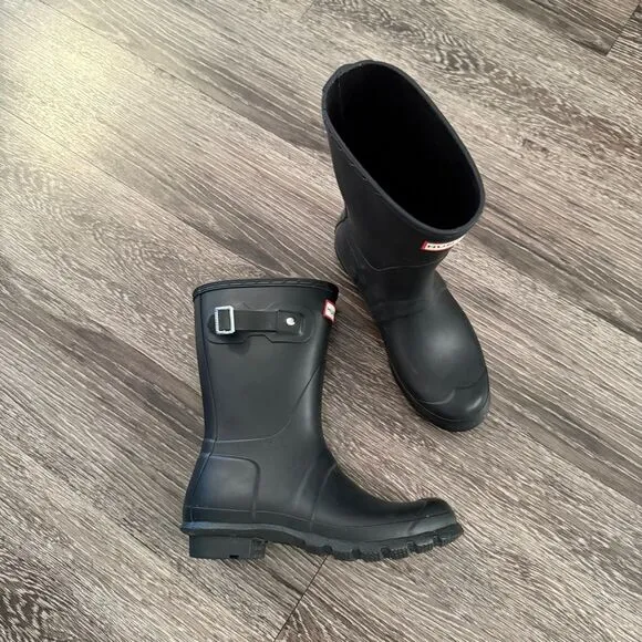 Hunter Original Short Waterproof Rain Boots