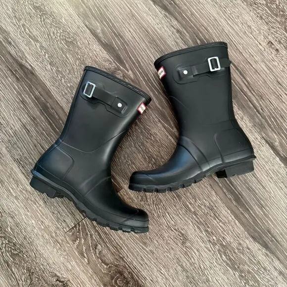 Hunter Original Short Waterproof Rain Boots