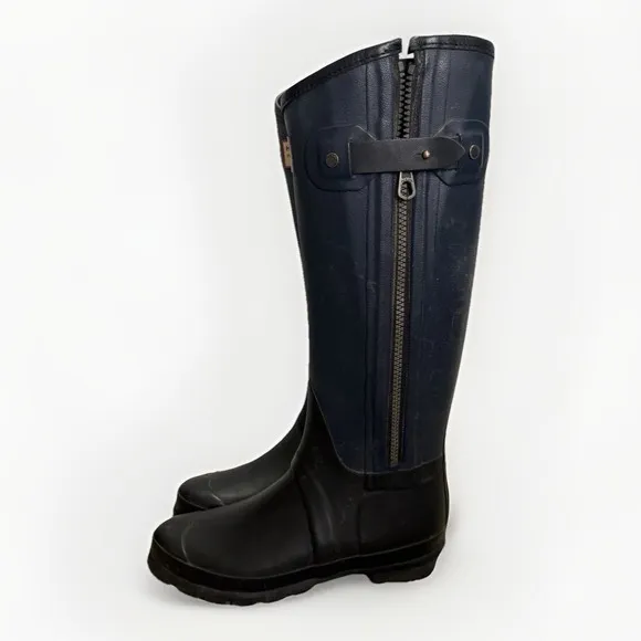 Hunter X Rag &amp; Bone Black Rain Boots Rain Boots Women's Size 37 (6-6.5)