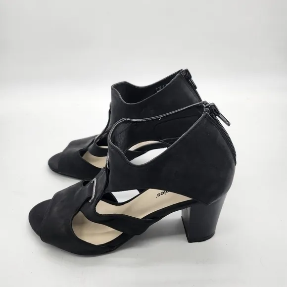 Hush Puppies Womens Russo Slip On Heeled Sandal Shoes Size 7M