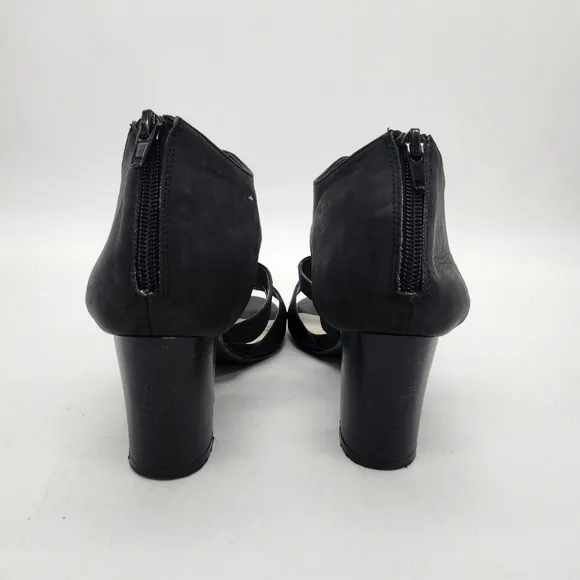 Hush Puppies Womens Russo Slip On Heeled Sandal Shoes Size 7M