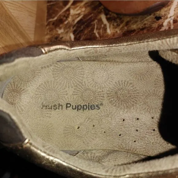 Hush puppies Women's fashion lace-up shoes sneaker size 9.5