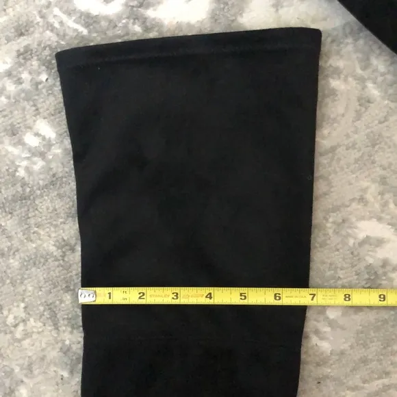 INC Black Flat Pull On Over The Knee Boots