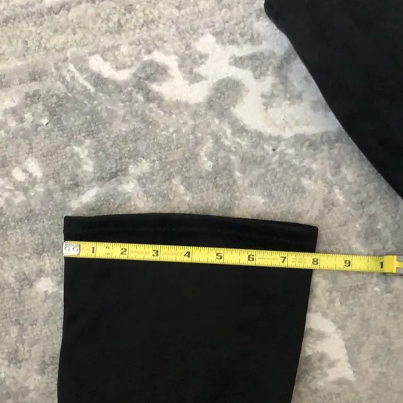 INC Black Flat Pull On Over The Knee Boots