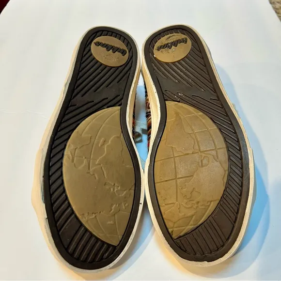 Inkkas Cusco Indian Blanket Casual Skate or Deck Shoes Women’s Size 8 Mens 6