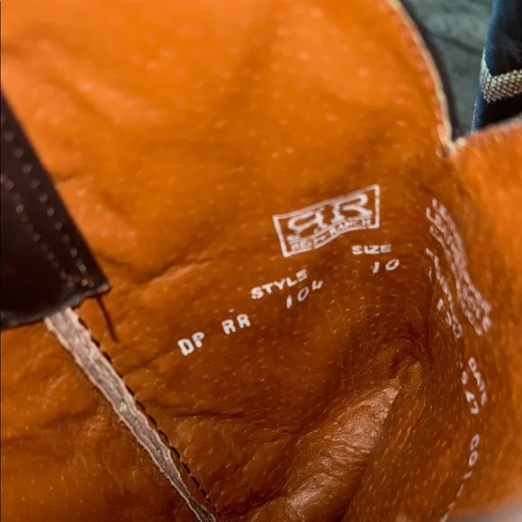 Intricate Brown Leather Cowboy Boots