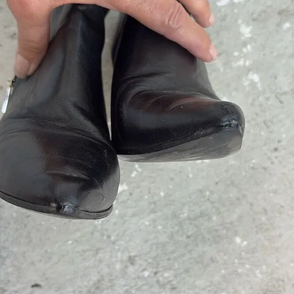 IRO Black Leather Women's Boots