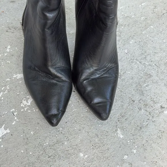 IRO Black Leather Women's Boots