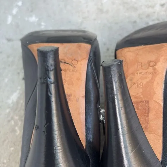 IRO Black Leather Women's Boots