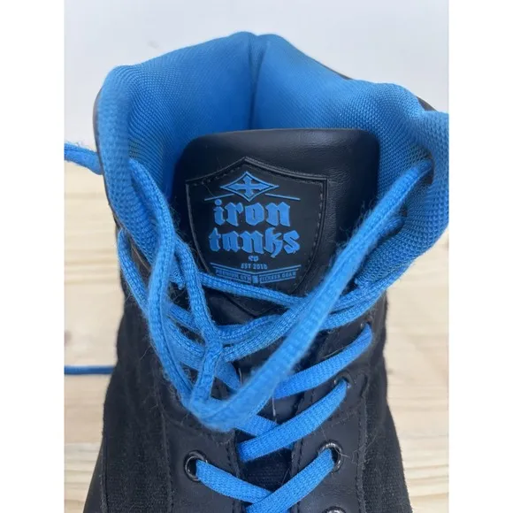 Iron Tanks shoes Gym Shoes Men's Size 14 Blue Black N1