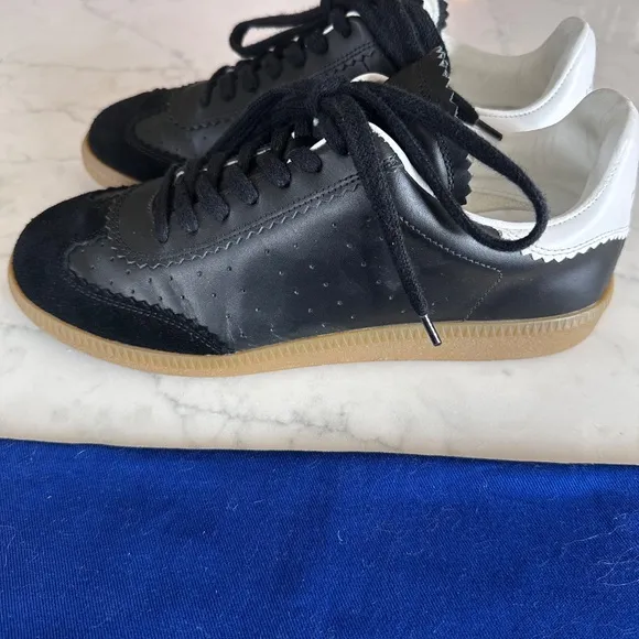 Isabel Marant Bryce Sneakers, size FR 38, black
