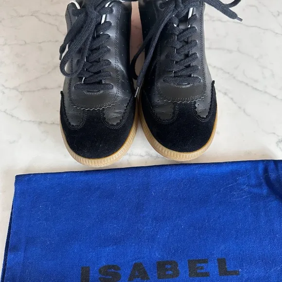 Isabel Marant Bryce Sneakers, size FR 38, black