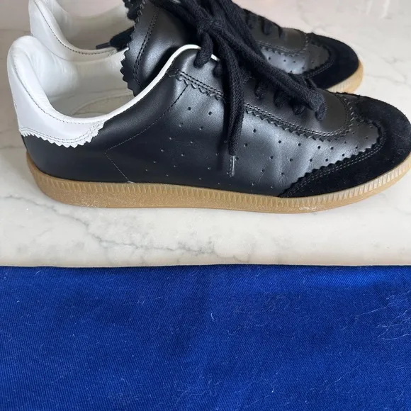 Isabel Marant Bryce Sneakers, size FR 38, black