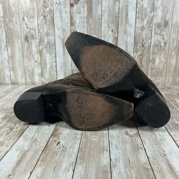 Jb Dillon Genuine goat leather‎ weatern boots Womens 6.5 wide