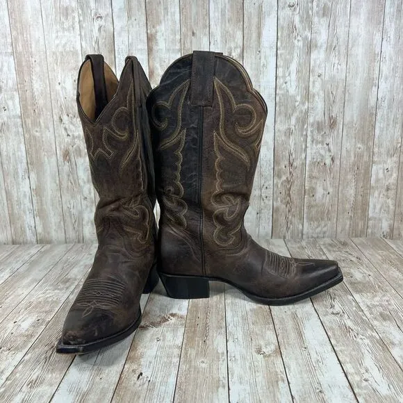 Jb Dillon Genuine goat leather‎ weatern boots Womens 6.5 wide