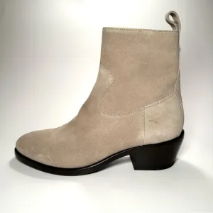 Jimmy Choo - Kaia K-Jessie Ankle Boots Beige Suede  Size 38 or U.S. 8 New…