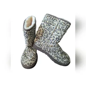 Jimmy Choo Tan and Brown Ankle Boots with Plush Lining and Soft Texture