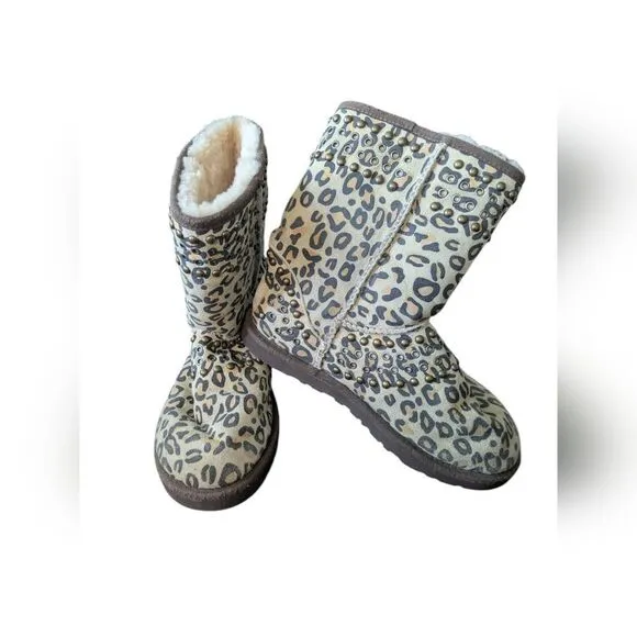 Jimmy Choo Tan and Brown Ankle Boots with Plush Lining and Soft Texture