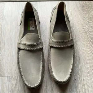 Joe Who Shoes Loafer Venus 3 Tampnato Leather Handmade Portugal Gray 41  US 8.5