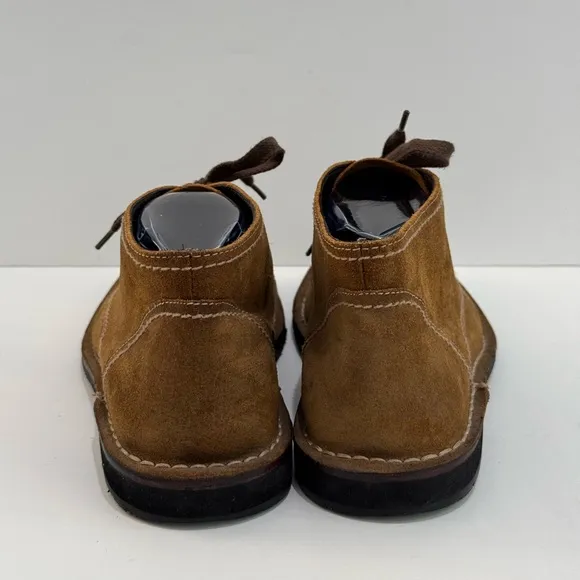 John Vartaros Men’s Brown Suede Chukka Boots -9.5